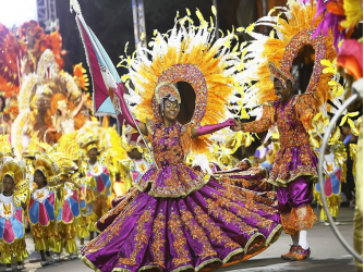 Экзотический Карнавал (Парад Чемпионов) в Бразилии 